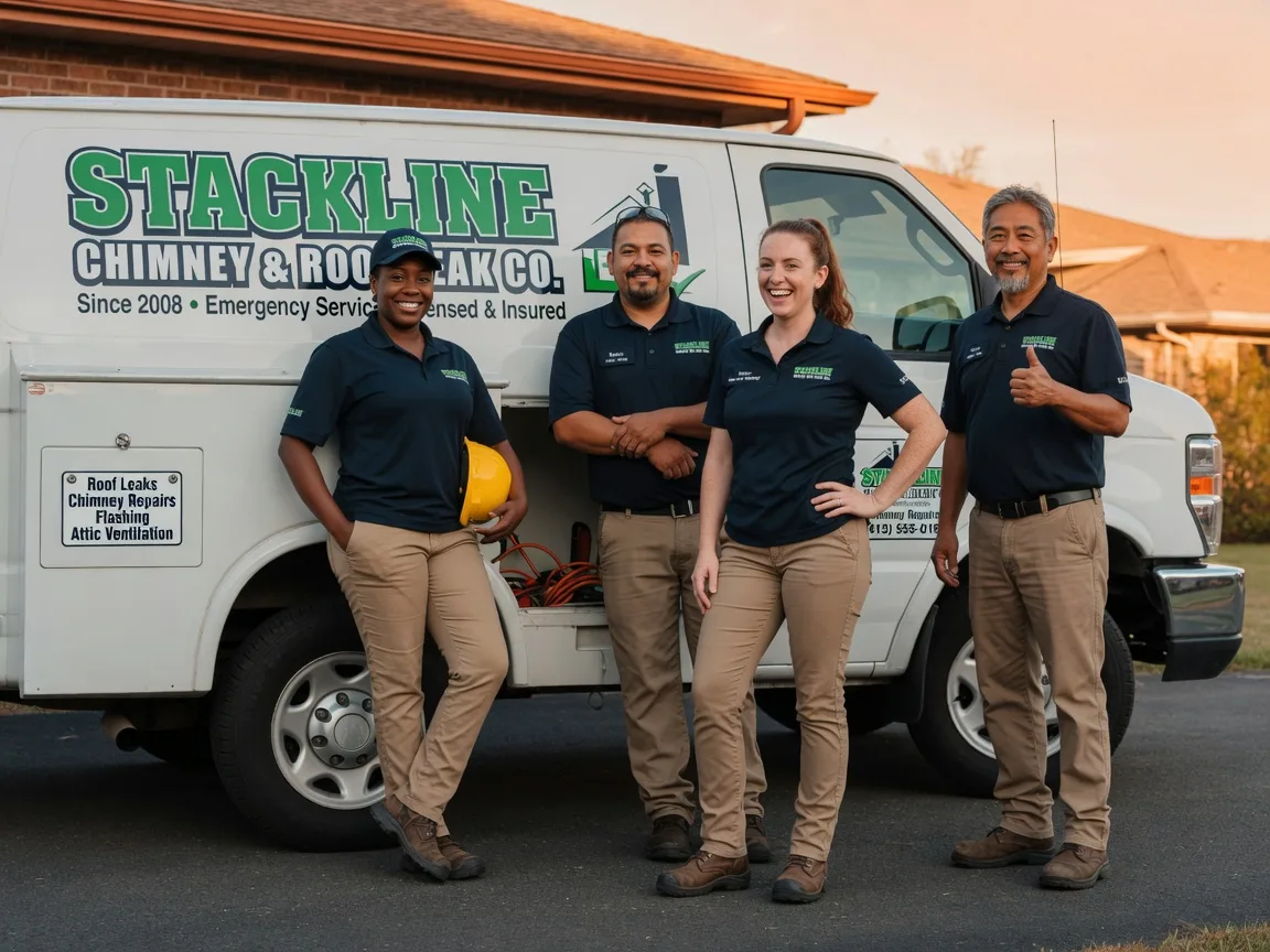 Chimney flashing repair company in Ridgeway, VA